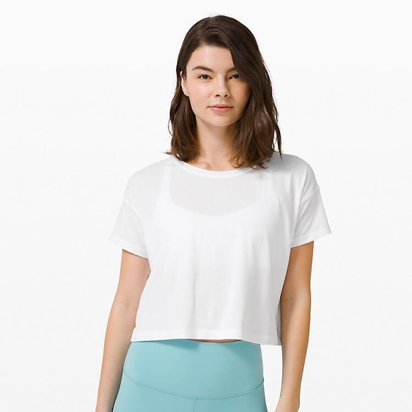 lululemon athletica Tops - Lululemon white Cates Tee
